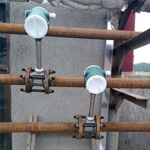 渦街流量計安裝現(xiàn)場