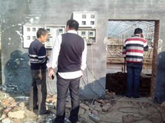 無錫污水處理廠現(xiàn)場安裝電磁流量